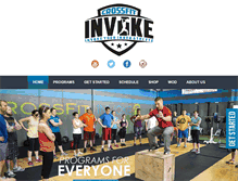Tablet Screenshot of crossfitinvoke.com